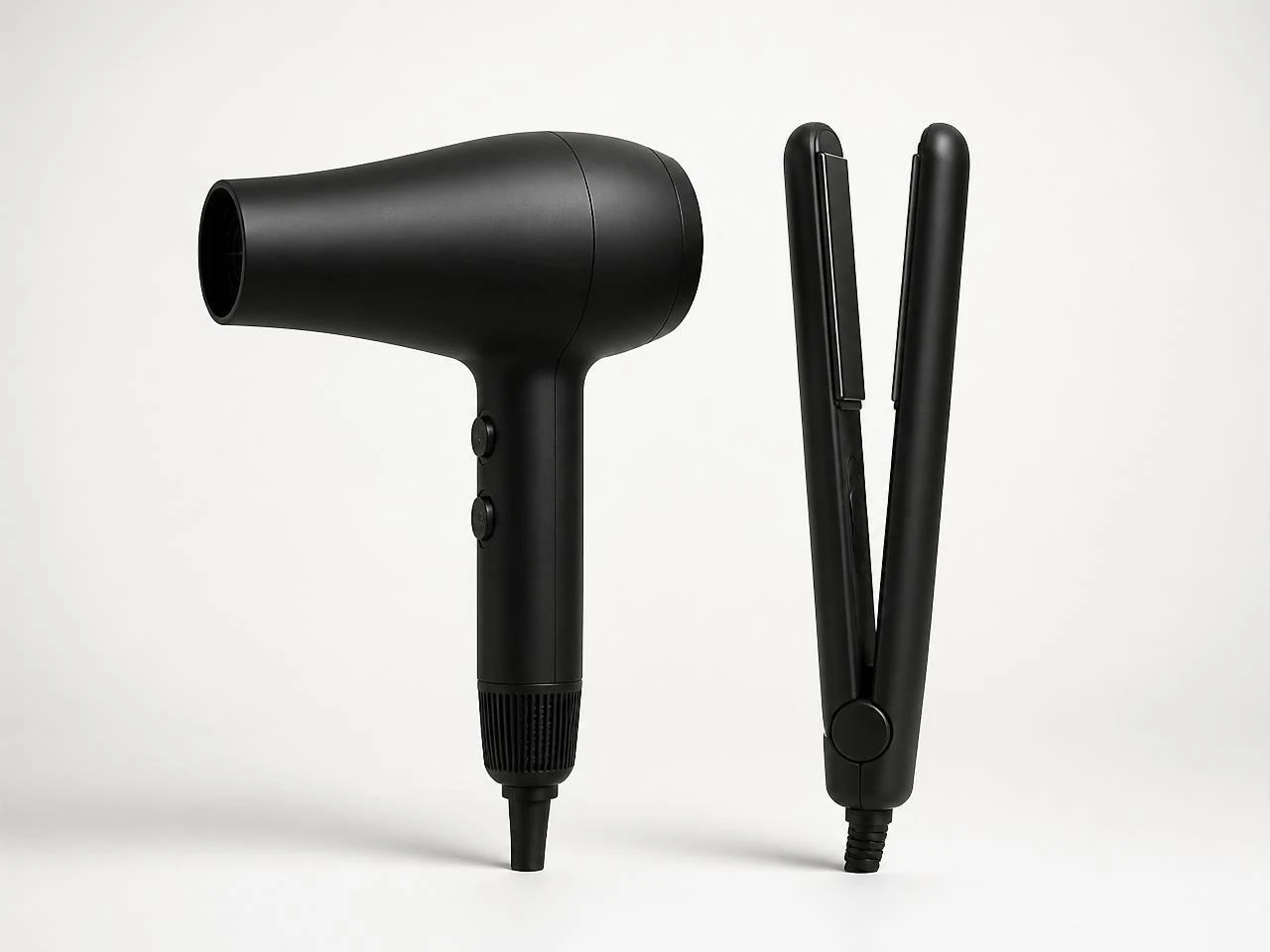 Sèche-cheveux et lisseur pour cheveux disponibles chez Sella Bazar à Conakry